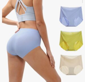 〽️ INNERSY Pack de 3 Bragas altas sin Costuras