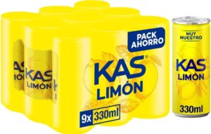 🐟 Pack de 9 latas de Kas Limón