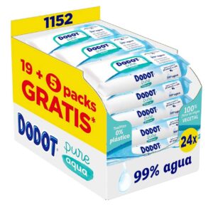 ⭐️ 24 paquetes de toallitas Dodot aqua pure