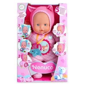 ☺️ Nenuco. Muñeco blandito con 5 funciones.