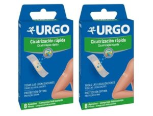 🆒 Urgo Cicatrización Rápida. 2 cajas con 8 apósitos cada una con tecnología hidrocoloide.