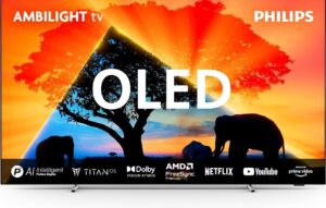 🐟 Televisor Philips Ambilight Smart TV 4K OLED de 48