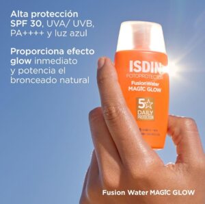 🐟 Filtro solar ISDIN Fusion Water Magic Glow SPF 30