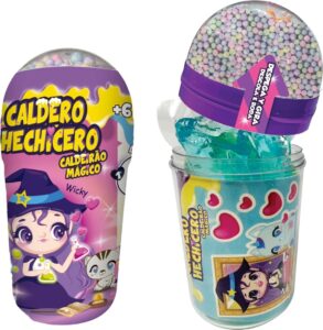 🐟 Juego caldero hechicero con slime mágico y mascota encantada