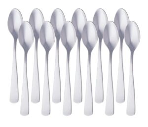 🥄 Amazon Basics. Juego de 12 cucharillas de café en acero inoxidable. Las que siempre se pierden!