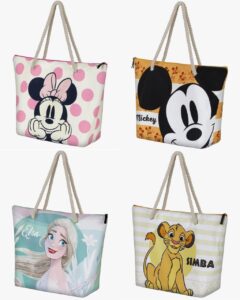 🌟 Bolsos de playa Disney.