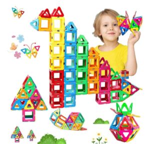🌈 Set de 36 piezas de construcción magnéticas.