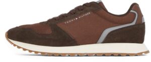®️ Tommy Hilfiger New Runner Eva Mix Flag Fm0Fm05454, Zapatillas Deportivas Hombre, Ebony Brown