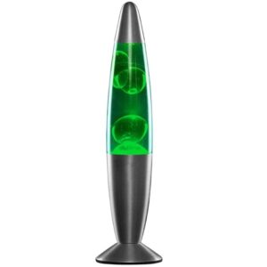 🖤 InnovaGoods Lampara de Lava Relajante, Funciona con una Bombilla R39 de 25W.