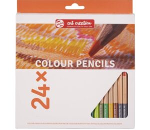 🖤  Pack 24 uds Talens Art Creation, Lápices de Colores.