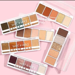 🐟 Paletas con 5 sombras de ojos Wet n Wild