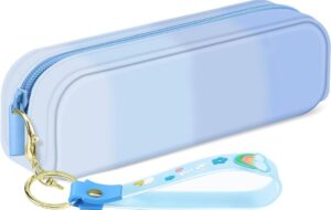 🐟 Estuche escolar de silicona con pulsera Finpac