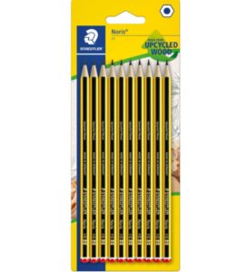 🐟 10 lápices Staedtler Noris HB 2