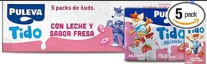 💫Batido Puleva de Fresa Slim – 5 Packs de 6 x 200ml 💫