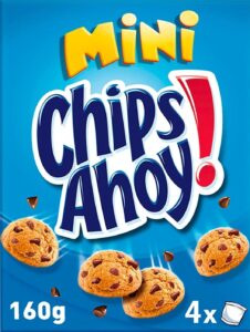 🐟 4 bolsitas de galletas Chips Ahoy! Mini