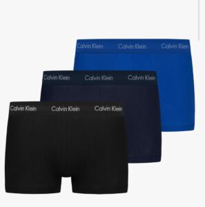 〽️ Calvin Klein Pack de 3 Calzoncillos Bóxer para Hombre