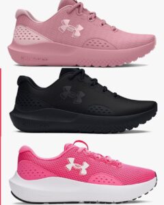🩷 Under Armour. Zapatillas deportivas para mujer.