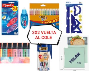 🎒🚸👨🏻‍🏫 3X2 VUELTA AL COLE 👨🏻‍🏫🚸🎒