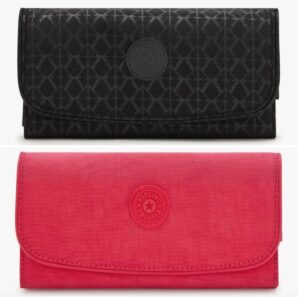 🌟 Billetera grande de Kipling en varios colores.