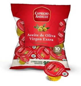 🟢 Capricho Andaluz. 10 monodosis de aceite de oliva virgen extra.