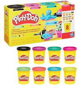 👶8 botes de Play Doh