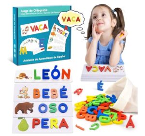 🔡 Juego para peques muy completo de armar palabras.