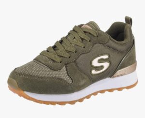 〽️Skechers OG 85 Goldn Gurl, Zapatillas para Mujer