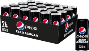 🐟 24 latas de Pepsi Zero