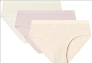 🐟 Pack de 3 bragas de algodón Women