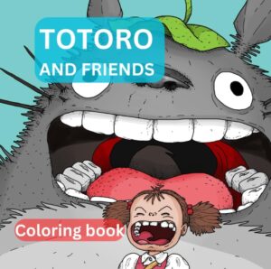🐟 Libro de colorear Totoro and Friends
