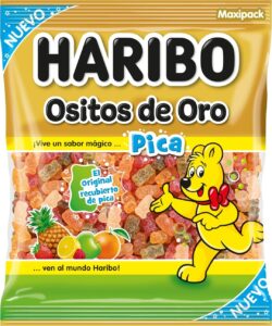 🐟 1kg de gominolas Haribo Ositos de Oro Pica