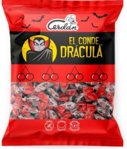 🐟 750g de caramelos de Halloween El Conde Drácula