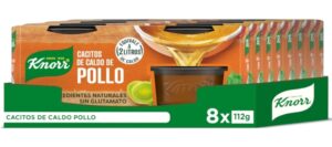 🐟 32 cacitos de caldo de pollo Knorr