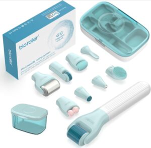 🐟 Rodillo facial Derma Roller Microneedling