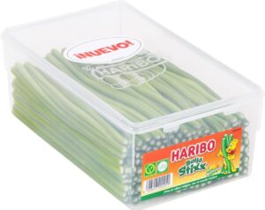 🐟 200 barras de gominola Haribo Balla Stixx Manzana