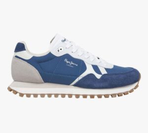 〽️ PEPE JEANS BRIT-ON Master M, Zapatilla Unisex Adulto