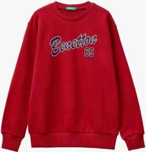 🧥 United Colors of Benetton con Capucha, Rojo