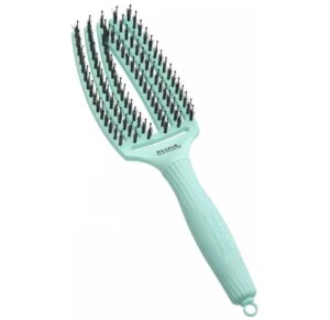 👌🏻 Olivia Garden Fingerbrush Care Ionic. Cepillo desenredante con cerdas de jabalí y nylon.