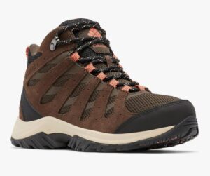 🟤 Columbia Redmond III Mid. Zapatillas de senderismo impermeables para mujer.