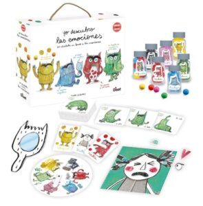 🌟 Yo descubrí las emociones, del Monstruo de colores. Juego de mesa educativo para gestionar las emociones.