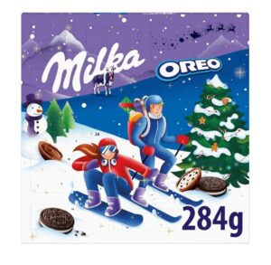 🎄 Milka Oreo. Calendario de Adviento con chocolate con leche y galletas.