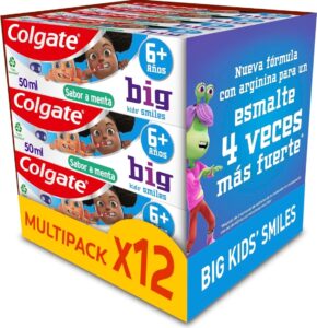 💥 12 tubos de pasta de dientes infantil Colgate