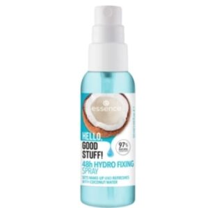 📣 Essence Cosmetics SPRAY FIJADOR HIDRATANTE 48h HELLO, GOOD STUFF, hidratar/humectar, fijación, revitalizar, natural, rociado, 50 ml