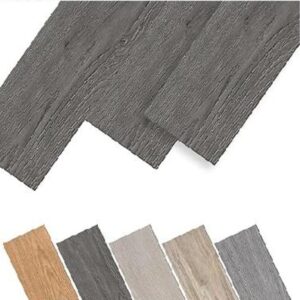 🏠 JNGLGO 18 unidades de suelo de PVC de vinilo autoadhesivo con aspecto de madera, resistentes al agua, antideslizante