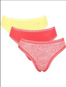 ✴Sloggi Pack de 3 braguitas para Mujer