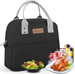 ✴KTMOUW Bolsa térmica para el almuerzo aislada con correa ajustable reutilizable