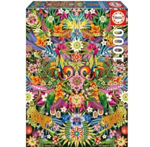 🐟 Puzzle Educa Tucanes de Catalina Estrada con 1000 piezas