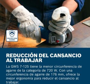 🐟 Amoladora angular Bosch Professional GWS 7-125