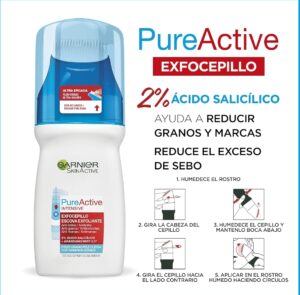 🐟 Limpiador de puntos negros Garnier Skin Active Expocepillo