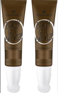 💫Essence Bronceador Líquido Baby Got Bronze, De Larga Duración, Definir, Fácil De Retirar, Natural (10Ml) (Paquete de 2) 💫